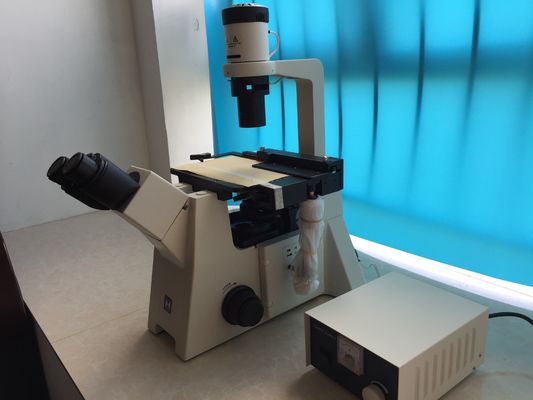 Trinocular Inverted Biological Microscope For Research Cell Culture