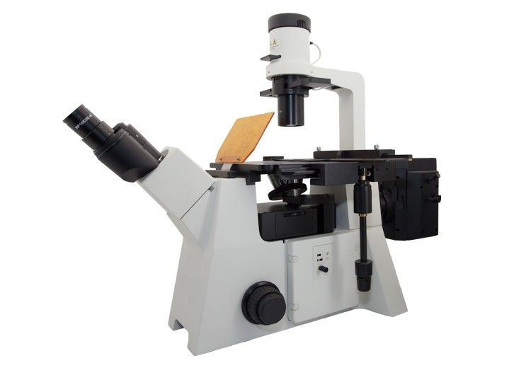 Trinocular Inverted Fluorescence Microscopes with CCD CAMERA
